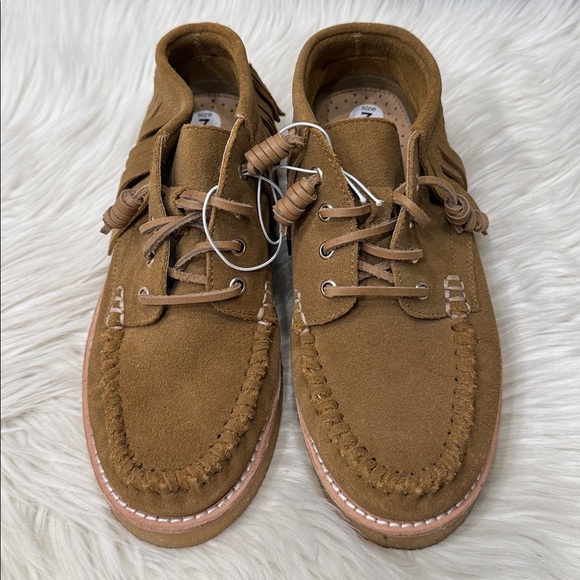 Sperry x Rebecca Minkoff Brown Fringe Chukka Boots - Picture 3 of 12